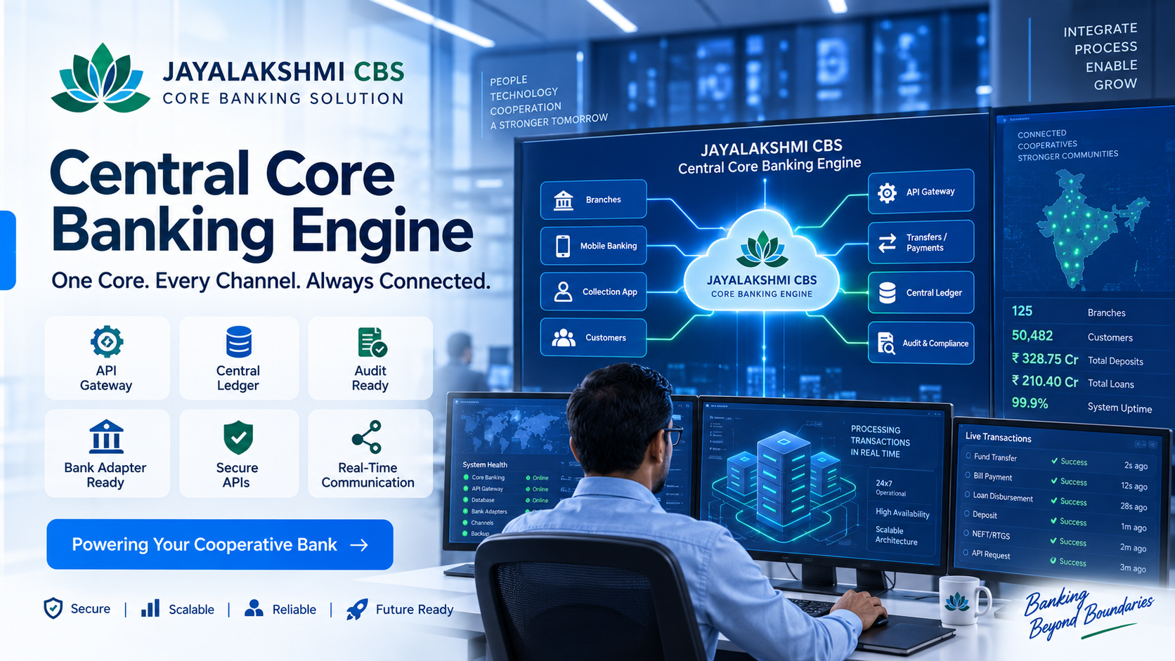 Jayalakshmi CBS Central Core Banking Engine
